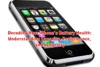 Decoding Your iPhone's Battery Health: Understanding Capacity, Performance, and Longevity Decoding Your iPhone's Battery Health: Understanding Capacity, Performance, and Longevity
